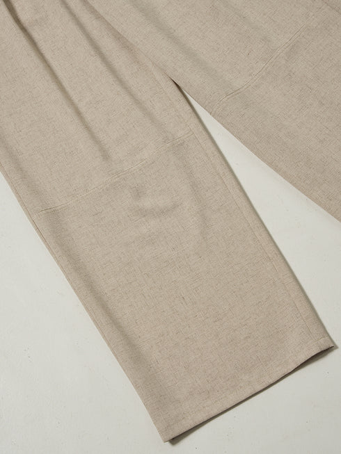 LINEN MIX PAJAMA PT /Y251-31012